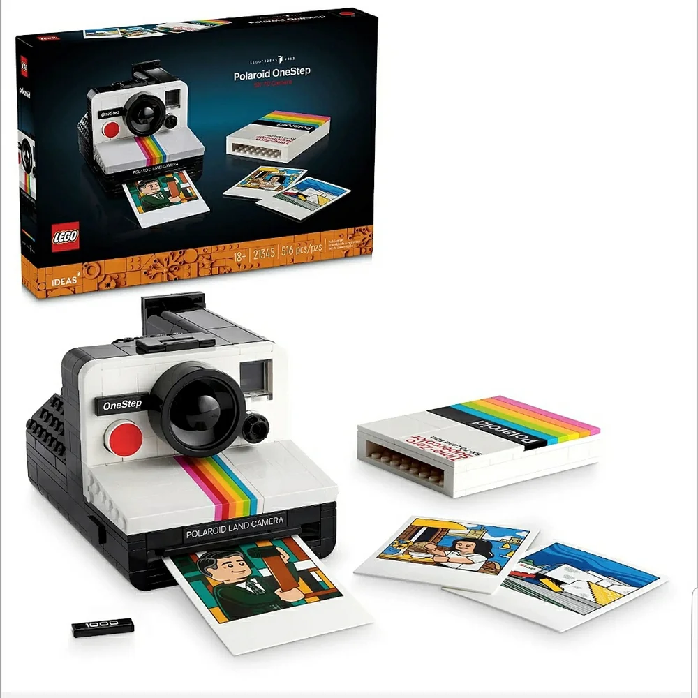 💥BUY 2 GET 1 FREE LEGO Polaroid OneStep SX-70 Camera, Retail Price$79. - Picture 1 of 16